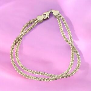Silver Elegant Rope Women's Bracelet